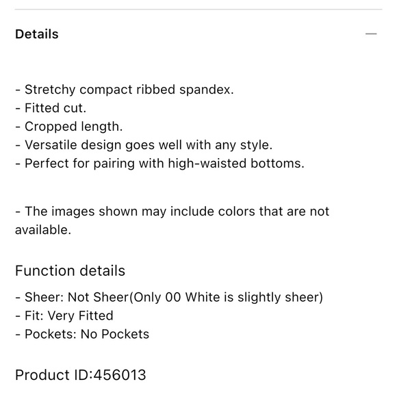 Uniqlo Ribbed Crew Neck Short Sleeve Crop TShirt - Picture 5 of 6